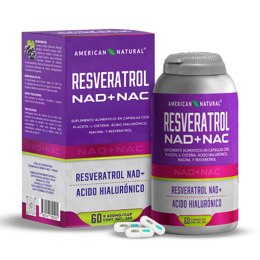 Resveratrol NAD+NAC