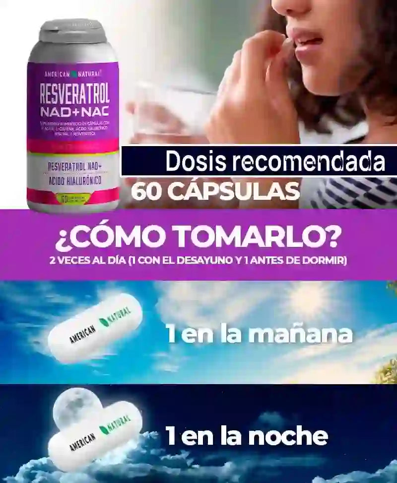 Resveratrol NAD+NAC