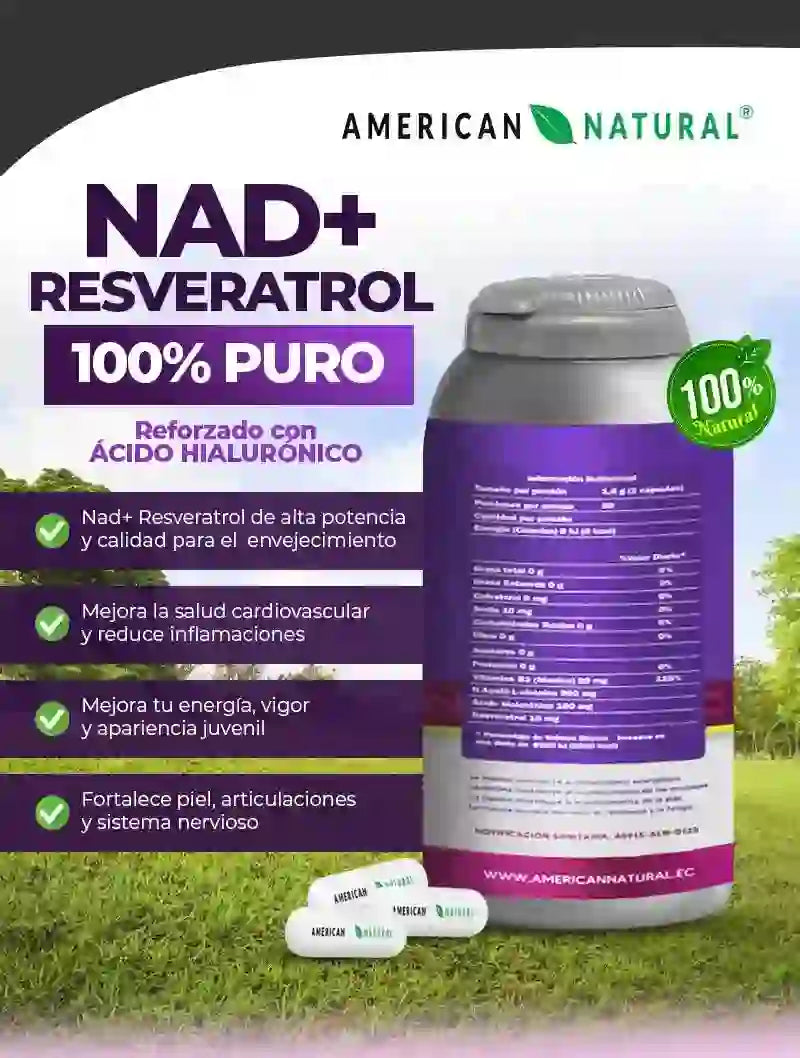 Resveratrol NAD+NAC